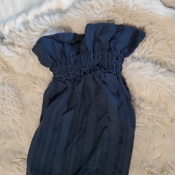 Knox Rose Navy Boho Top S - Picture 4 of 8